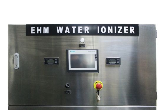 Industriële water-ionisator 3000L/h Alkaliese zuuropbrengst 380V