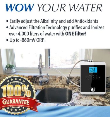 11 Plaat alkalisch water ionisator met Titanium Platinum Coating