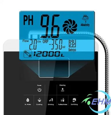 EHM 11 Plaat Alkaline Water Ionisator met 5 pH Niveaus en CE Certificering