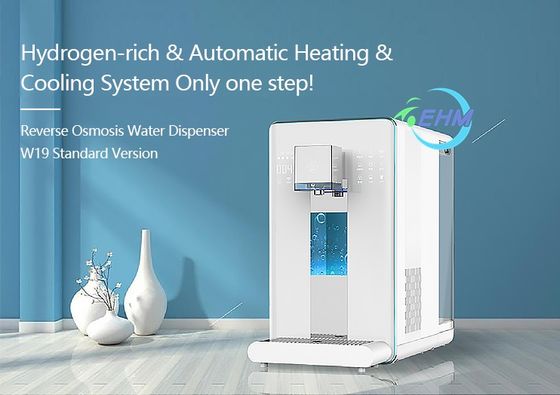 3-Stage Filtration Hydrogen Water Machine with 1600 GPD Flow Rate and 1500 ppb Hydrogen Content