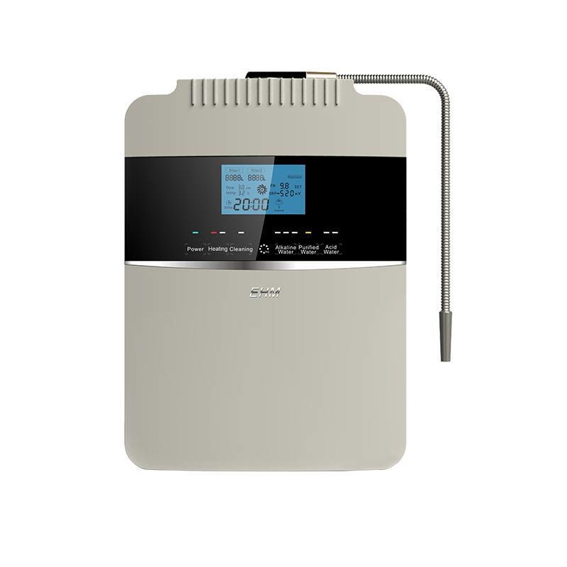 Hoge PH Waarde 8 de Filtermachine 9.0kg EHM929 van Ionizer van het Platen Alkalische Water