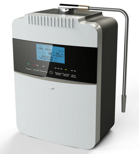 AC220V 60Hz Draagbare Water Ionisator Acryl Touch Panel Alkaline Water Machine