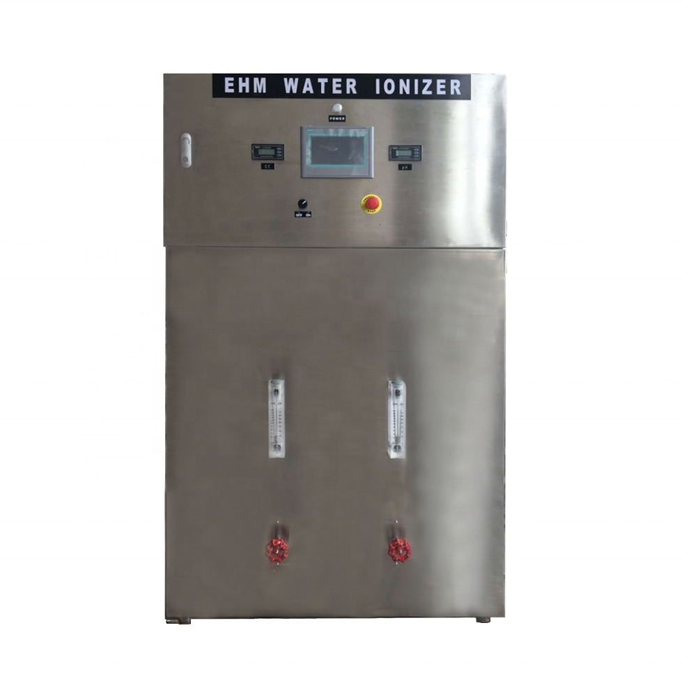 Industriële water-ionisator 3000L/h Alkaliese zuuropbrengst 380V