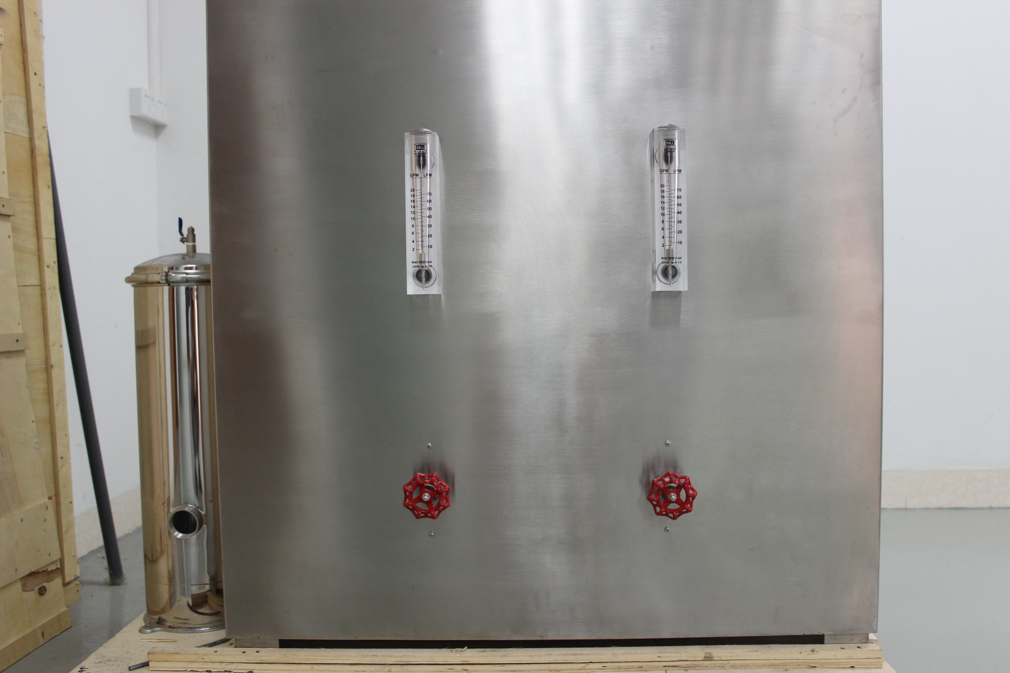 Roestvrij staal Commercieel Water Ionizer met 1000 L/hour-output